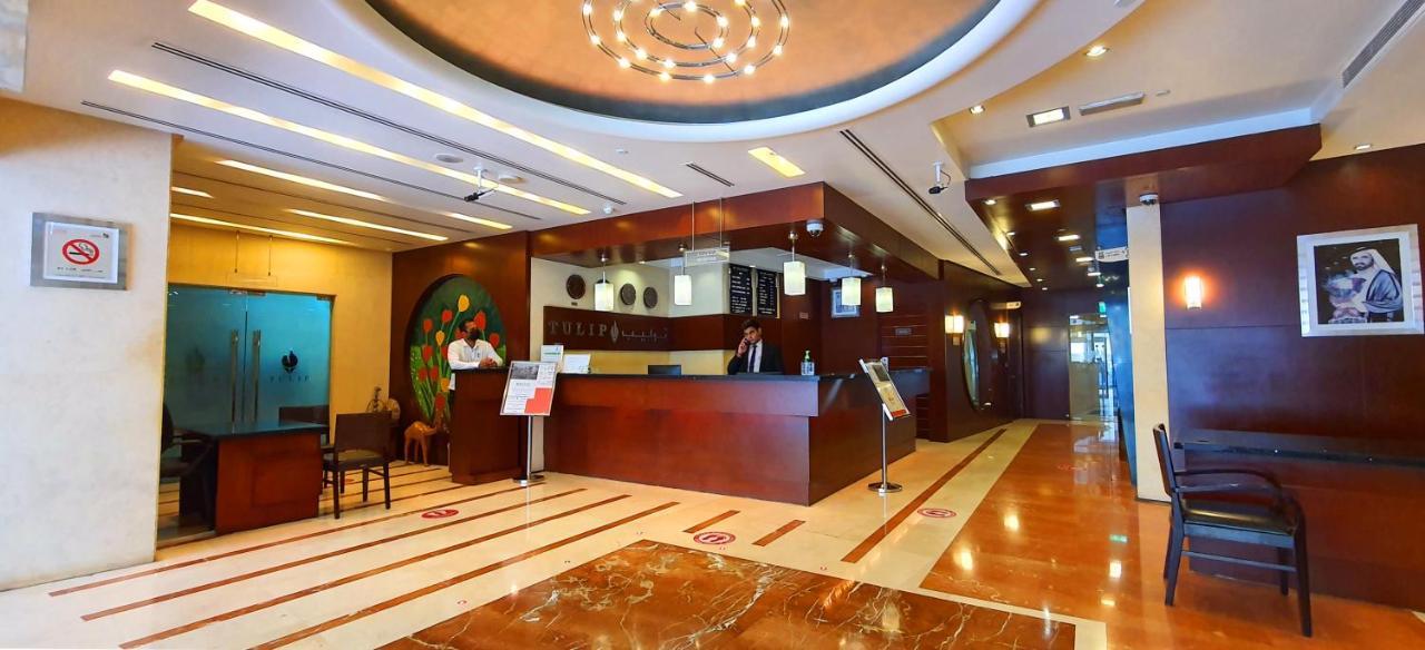 Tulip Hotel Apartments Dubai Exterior foto