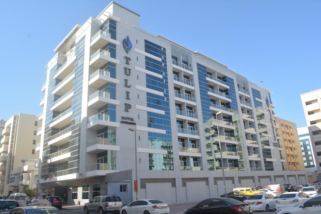 Tulip Hotel Apartments Dubai Exterior foto