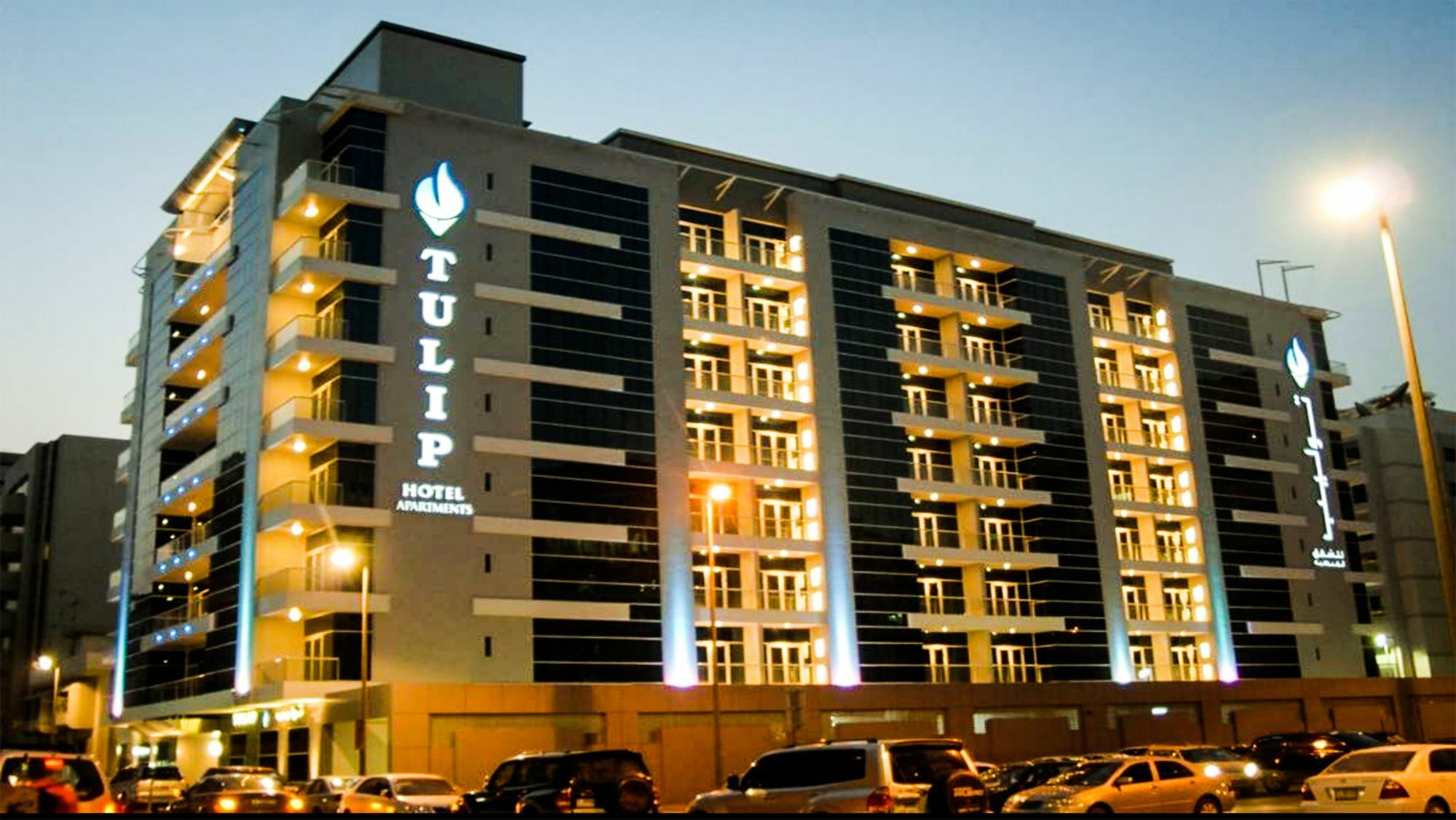 Tulip Hotel Apartments Dubai Exterior foto